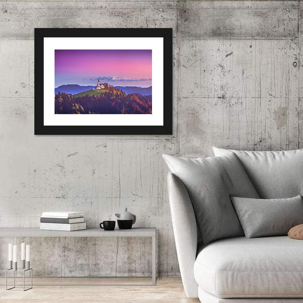 Church of Saint Leonard In London Canvas Wall Art