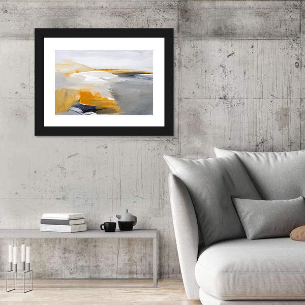 Flowing River Artwork Canvas Wall Art