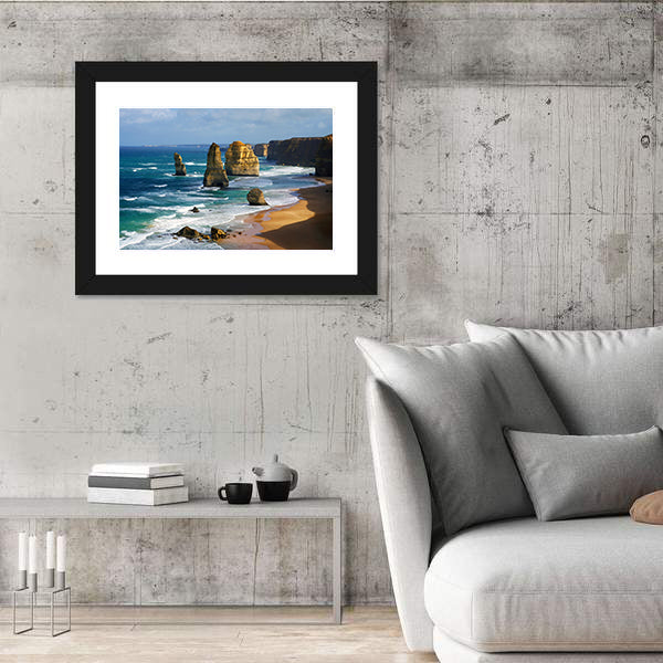 12 Apostles In Australia Canvas Wall Art