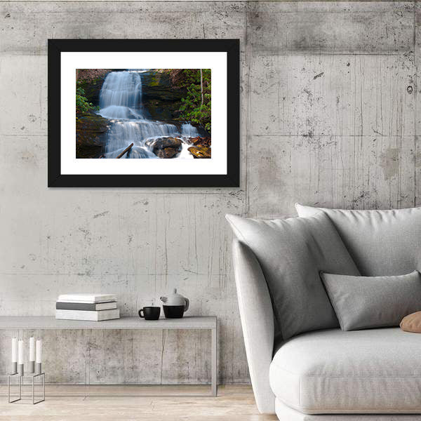 Desoto Falls, Georgia Canvas Wall Art
