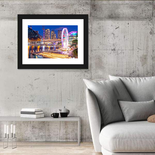 Sydney Harbour Skyline Canvas Wall Art