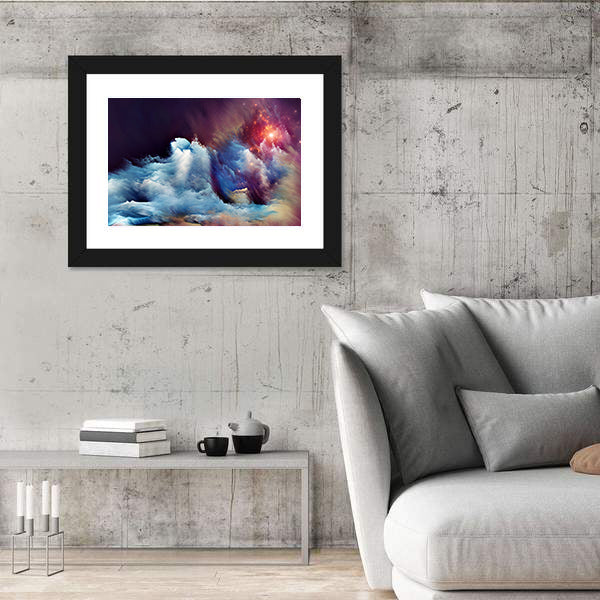 Energy of Dreams Nebula Canvas Wall Art