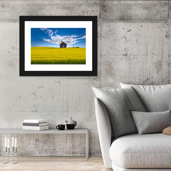 Traditional Swedish Summer House Canvas Wall Art
