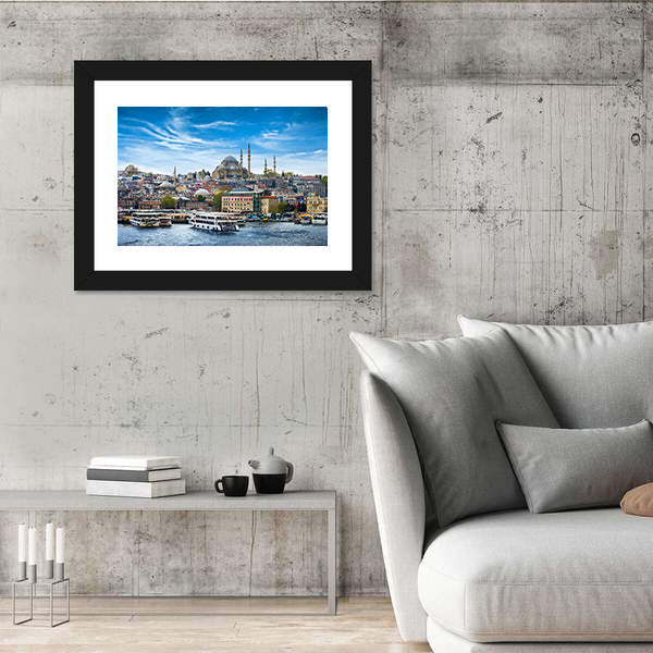 Istanbul The Capital Of Turkey Canvas Wall Art