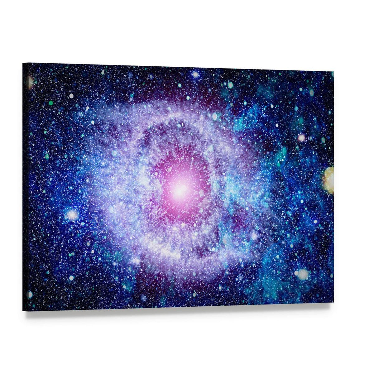 Eye Nebula Canvas Wall Art, single panel gallery wrapped canvas, angled product view