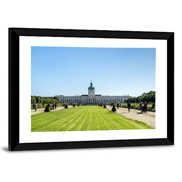 Charlottenburg Palace Garden View Canvas Wall Art