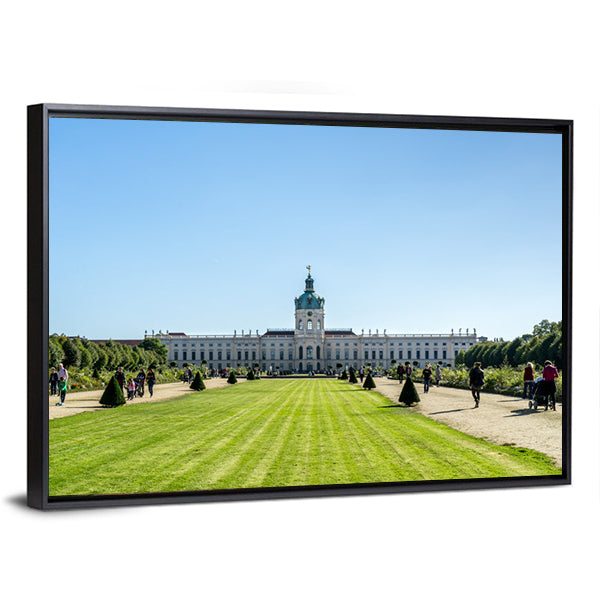 Charlottenburg Palace Garden View Canvas Wall Art