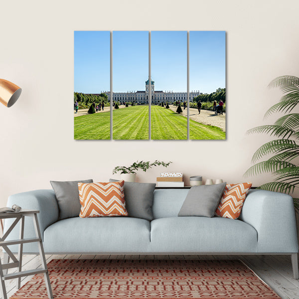 Charlottenburg Palace Garden View Canvas Wall Art