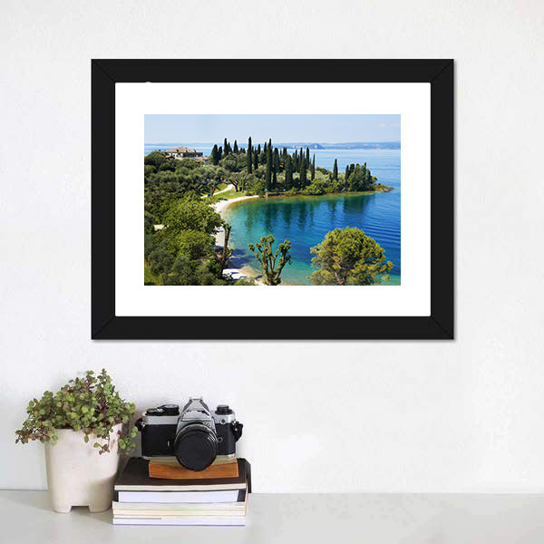 Lake Garda Italy Canvas Wall Art-3 Horizontal-Gallery Wrap-25" x 16"-Tiaracle