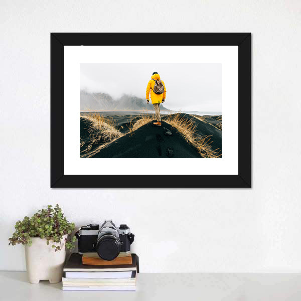 Icelandic Natural Wonders Canvas Wall Art-5 Horizontal-Gallery Wrap-22" x 12"-Tiaracle