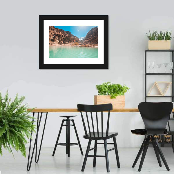 Attabad Lake, Northern Pakistan Canvas Wall Art