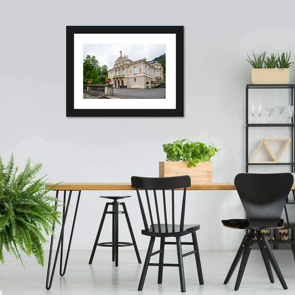 Linderhof Palace Canvas Wall Art-5 Horizontal-Gallery Wrap-22" x 12"-Tiaracle