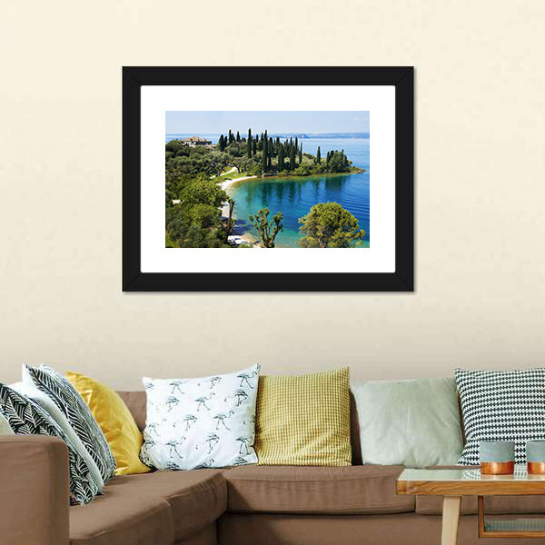 Lake Garda Italy Canvas Wall Art-3 Horizontal-Gallery Wrap-25" x 16"-Tiaracle