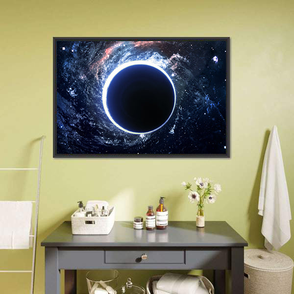 Supermassive Black Hole Canvas Wall Art