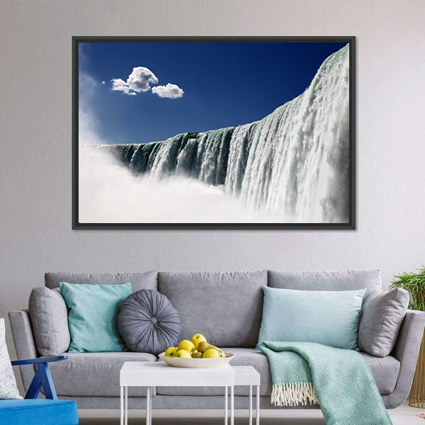 Niagara Falls Waterfall Scene Canvas Wall Art