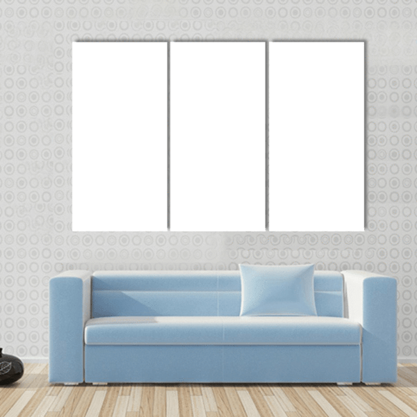3 Panels Print - Custom Horizontal Canvas Wall Art-37" x 24"-Original-Tiaracle