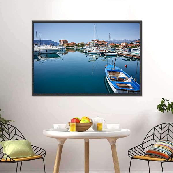 Boats & Yachts Canvas Wall Art-3 Horizontal-Gallery Wrap-25" x 16"-Tiaracle