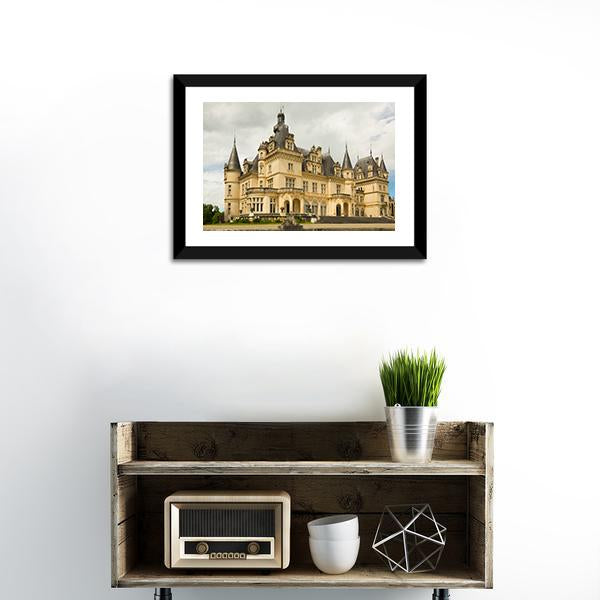 Castle Of Valmirande Canvas Wall Art-3 Horizontal-Gallery Wrap-25" x 16"-Tiaracle