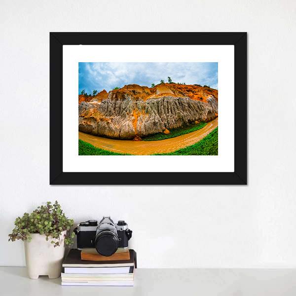 Fairy Stream Vietnam Canvas Wall Art-3 Horizontal-Gallery Wrap-25" x 16"-Tiaracle