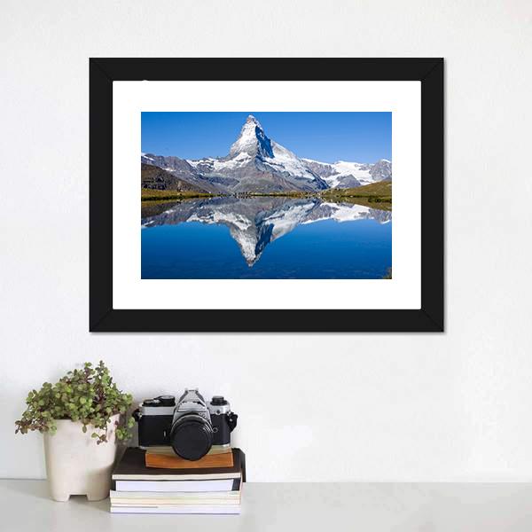 Matterhorn Mountain Switzerland Canvas Wall Art-3 Horizontal-Gallery Wrap-25" x 16"-Tiaracle