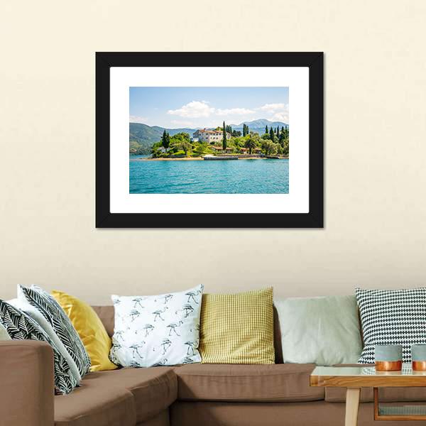 Monastery Of St Michael Canvas Wall Art-3 Horizontal-Gallery Wrap-25" x 16"-Tiaracle