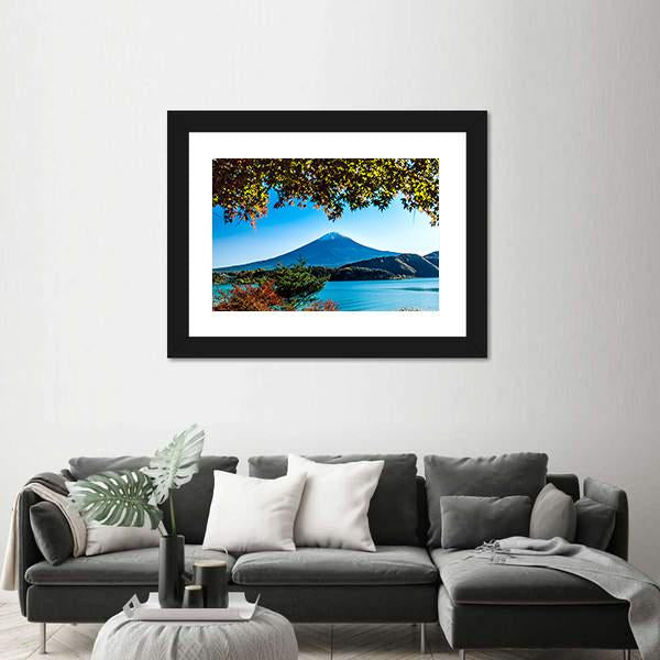 Mt Fuji Japan Canvas Wall Art-5 Horizontal-Gallery Wrap-22" x 12"-Tiaracle