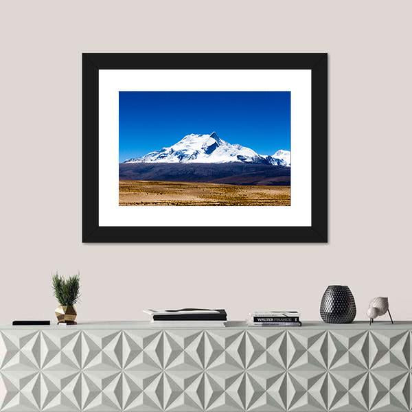 Mt Shishapangma China Canvas Wall Art-5 Horizontal-Gallery Wrap-22" x 12"-Tiaracle