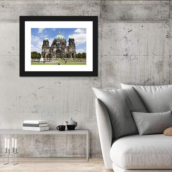 Museum Island In The Mitte District Berlin Canvas Wall Art-5 Horizontal-Gallery Wrap-22" x 12"-Tiaracle