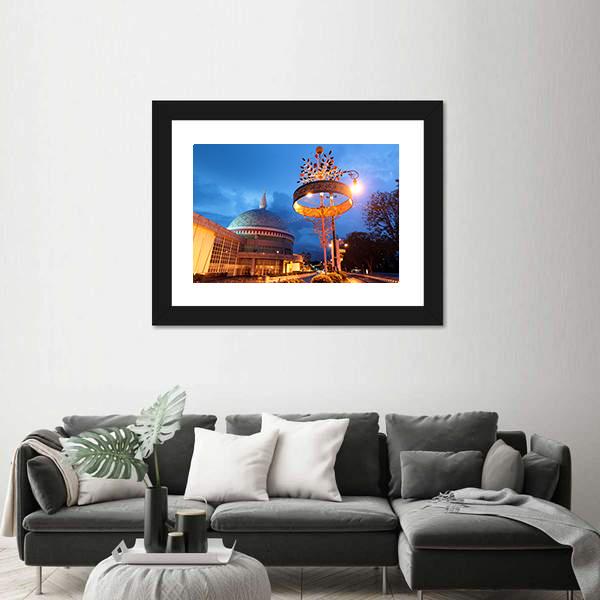 Museum Of Insignia Canvas Wall Art-3 Horizontal-Gallery Wrap-25" x 16"-Tiaracle