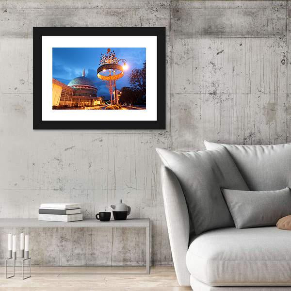 Museum Of Insignia Canvas Wall Art-3 Horizontal-Gallery Wrap-25" x 16"-Tiaracle