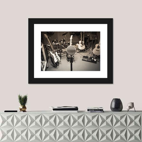 Musical Equipment's Canvas Wall Art-3 Horizontal-Gallery Wrap-25" x 16"-Tiaracle