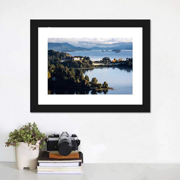 Nahuel Huapi Lake Canvas Wall Art-3 Horizontal-Gallery Wrap-25" x 16"-Tiaracle