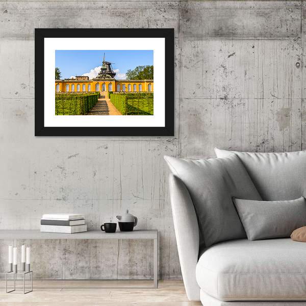 Nature & Architecture Of Potsdam Canvas Wall Art-5 Horizontal-Gallery Wrap-22" x 12"-Tiaracle