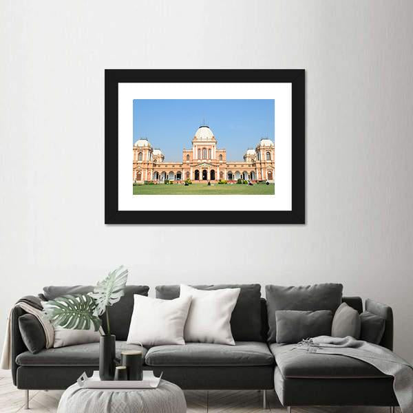 Noor Mahal Bahawalpur Canvas Wall Art-5 Horizontal-Gallery Wrap-22" x 12"-Tiaracle