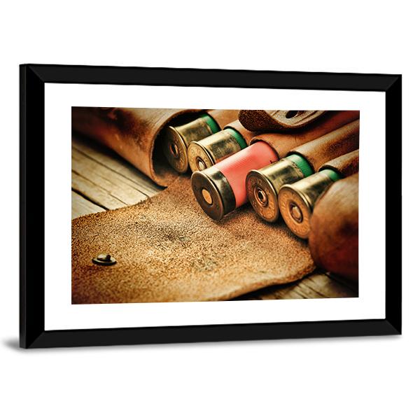 Old Bandoleer Canvas Wall Art-5 Horizontal-Gallery Wrap-22" x 12"-Tiaracle