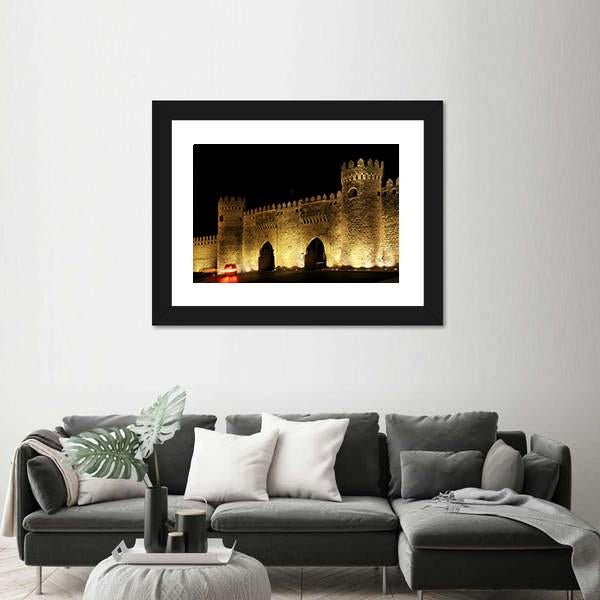 Old Town Gate In Baku Canvas Wall Art-5 Horizontal-Gallery Wrap-22" x 12"-Tiaracle