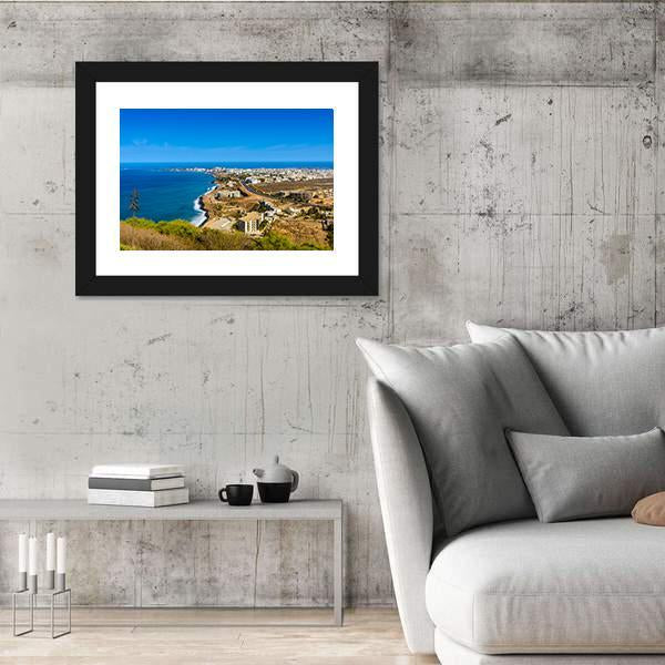 Panorama Of Dakar Canvas Wall Art-3 Horizontal-Gallery Wrap-25" x 16"-Tiaracle