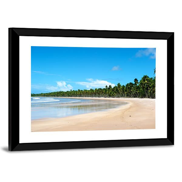 Paradise Beach In Ilha Do Boipeda Canvas Wall Art-3 Horizontal-Gallery Wrap-25" x 16"-Tiaracle