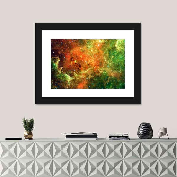 Pelican Nebula Canvas Wall Art-1 Piece-Framed Print-20" x 16"-Tiaracle