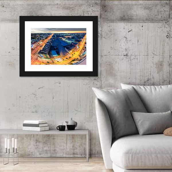 Rayong City In The Eastern Part Of Thailand Canvas Wall Art-3 Horizontal-Gallery Wrap-25" x 16"-Tiaracle