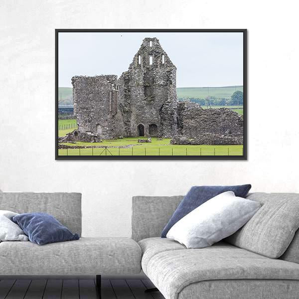 Ruins Of Glenluce Abbey Canvas Wall Art-5 Horizontal-Gallery Wrap-22" x 12"-Tiaracle
