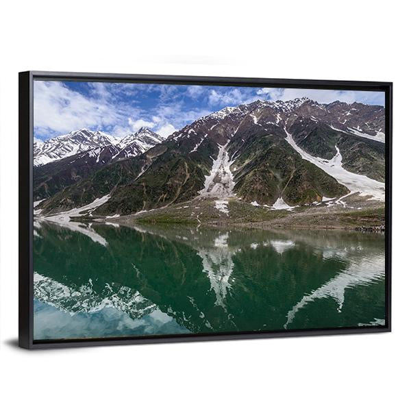 Saiful Malook Lake Kaghan Valley Pakistan Canvas Wall Art-5 Horizontal-Gallery Wrap-22" x 12"-Tiaracle
