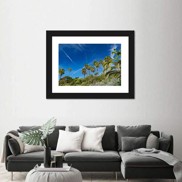 Scenery Around Laguna Beach In California Canvas Wall Art-3 Horizontal-Gallery Wrap-25" x 16"-Tiaracle