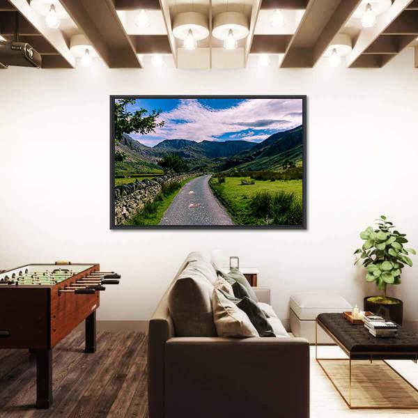 Snowdonia National Park Canvas Wall Art-5 Horizontal-Gallery Wrap-22" x 12"-Tiaracle