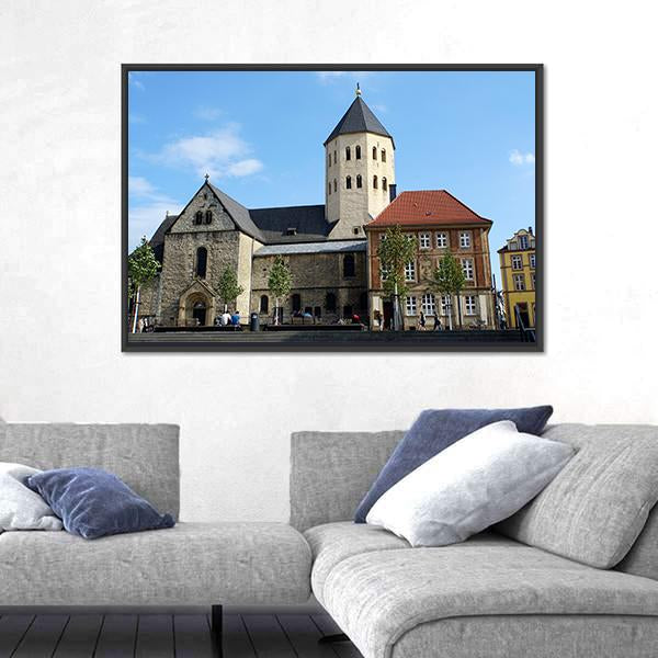 St Ulrich Church In North Rhine Germany Canvas Wall Art-5 Horizontal-Gallery Wrap-22" x 12"-Tiaracle
