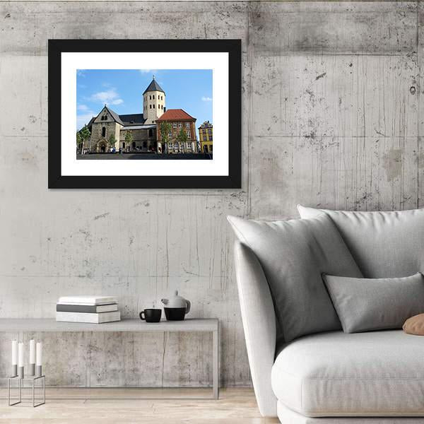 St Ulrich Church In North Rhine Germany Canvas Wall Art-5 Horizontal-Gallery Wrap-22" x 12"-Tiaracle