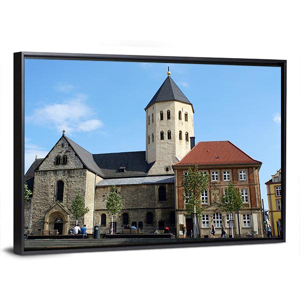 St Ulrich Church In North Rhine Germany Canvas Wall Art-5 Horizontal-Gallery Wrap-22" x 12"-Tiaracle