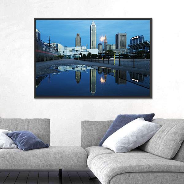 Steamship William G Mather Maritime Museum Canvas Wall Art-3 Horizontal-Gallery Wrap-25" x 16"-Tiaracle