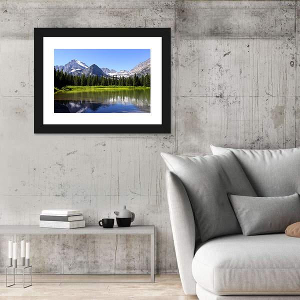 Swift Current Lake Canvas Wall Art-3 Horizontal-Gallery Wrap-25" x 16"-Tiaracle