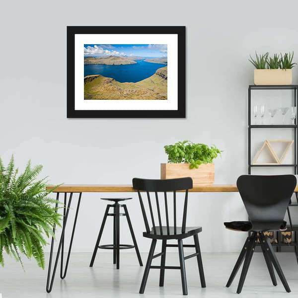 The Faroe Islands Canvas Wall Art-5 Horizontal-Gallery Wrap-22" x 12"-Tiaracle